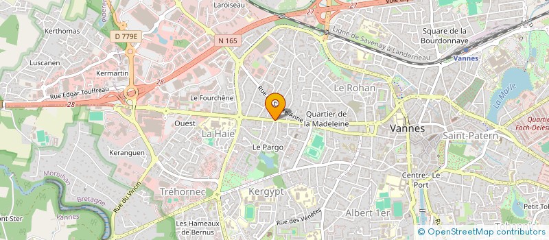 localisation de l'entreprise BAPI à VANNES