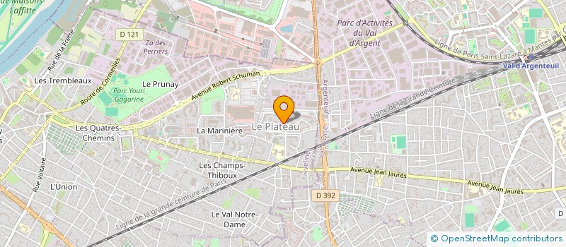 localisation de l'entreprise BAPI RENOV à SARTROUVILLE