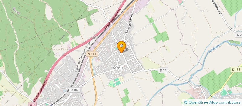 localisation de l'entreprise BAPIE  BERNIS