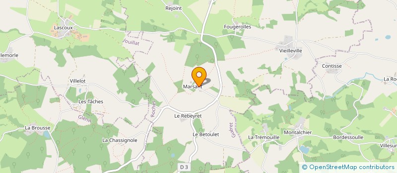 localisation de l'entreprise BAPLA à ROCHES