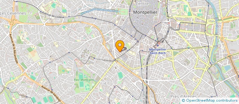 localisation de l'entreprise BAPLA FILMS à MONTPELLIER