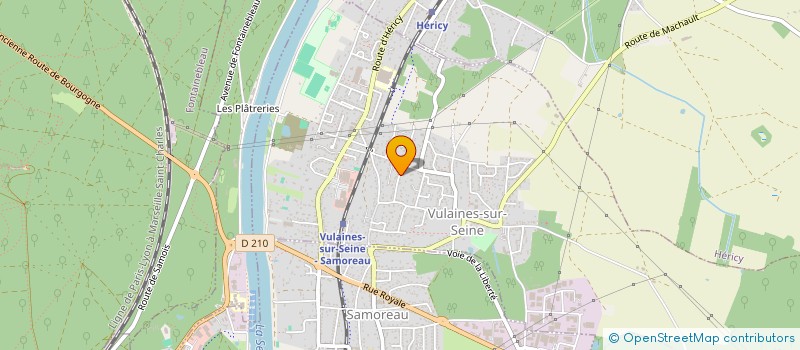 localisation de l'entreprise BAPO  VULAINES-SUR-SEINE