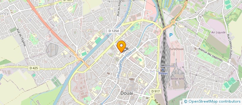 localisation de l'entreprise BAPOL à DOUAI