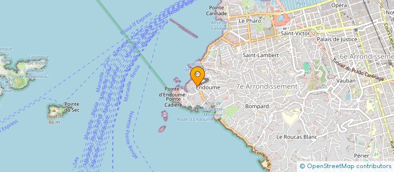 localisation de l'entreprise BAPOTI à MARSEILLE