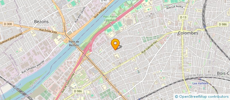 localisation de l'entreprise BAPOTO VTC à COLOMBES