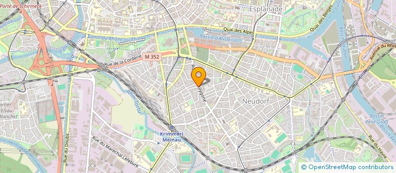 localisation de l'entreprise BAPST ANDRE SARL à STRASBOURG