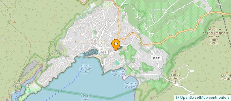 localisation de l'entreprise BAPT à CASSIS