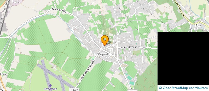 localisation de l'entreprise BAPT'HISSONS L'AVENIR  PUJAUT