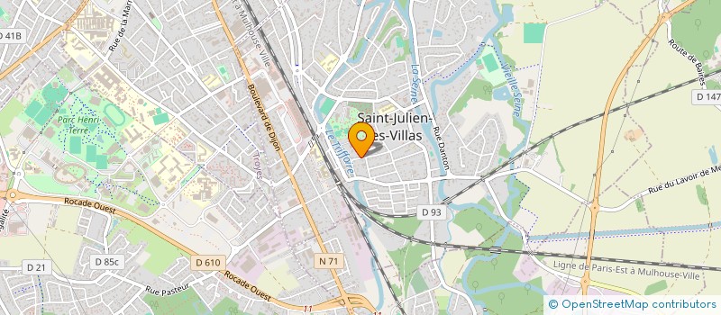 localisation de l'entreprise BAPT3I1 à SAINT-JULIEN-LES-VILLAS
