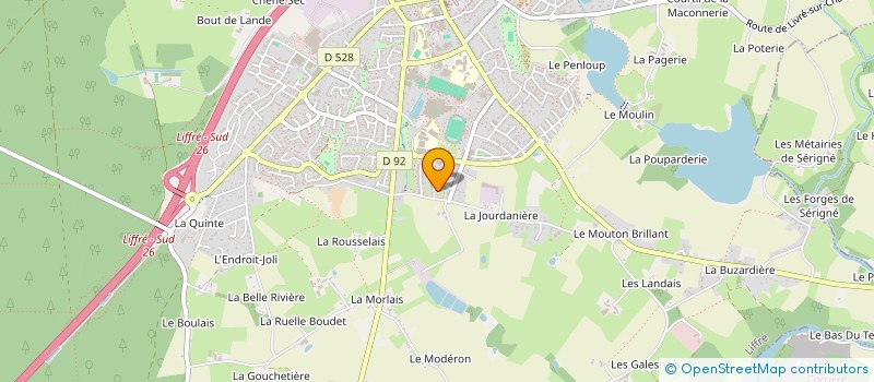 localisation de l'entreprise BAPTANT  LIFFRE