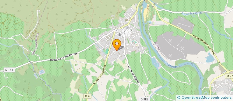 localisation de l'entreprise BAPTHILDE  SAINT-JEAN-DE-FOS