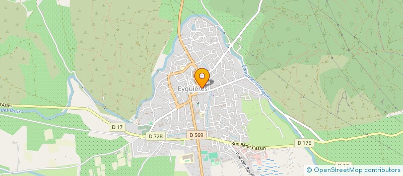localisation de l'entreprise BAPTINA à EYGUIERES