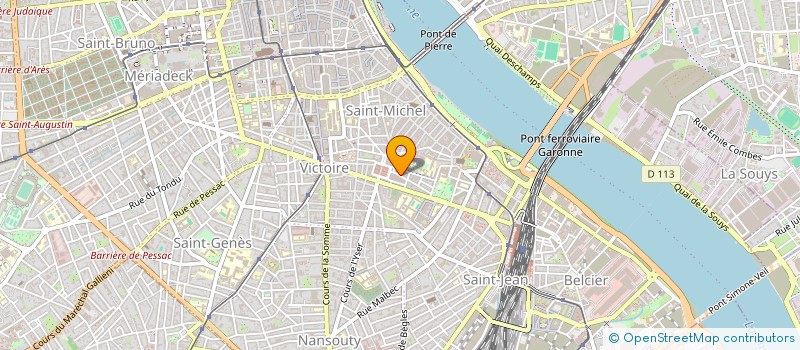 localisation de l'entreprise BAPTISTA FOURNIER à BORDEAUX