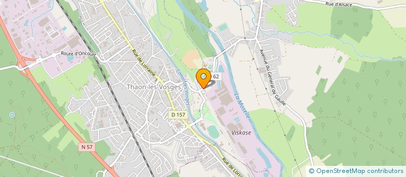 localisation de l'entreprise BAPTISTE  THAON-LES-VOSGES