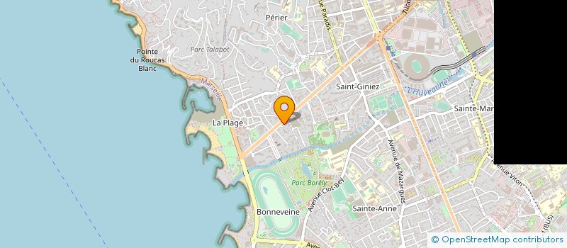 localisation de l'entreprise BAPTISTE à MARSEILLE