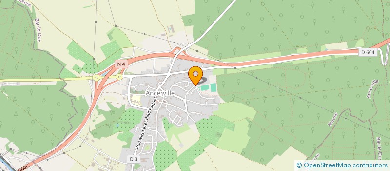 localisation de l'entreprise BAPTISTE AND CO  ANCERVILLE