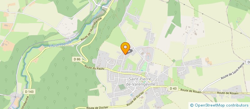 localisation de l'entreprise BAPTISTE BARON SP  SAINT-PIERRE-DE-VARENGEVILLE