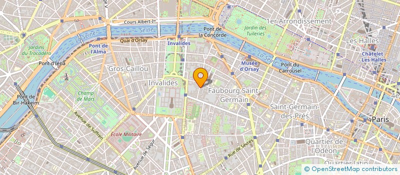 localisation de l'entreprise BAPTISTE BERARD PROUST COMMUNICATION  PARIS