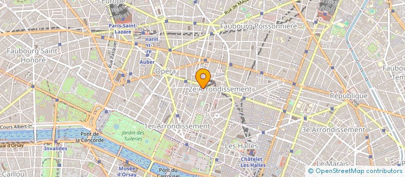 localisation de l'entreprise BAPTISTE CAFFREY PR  PARIS