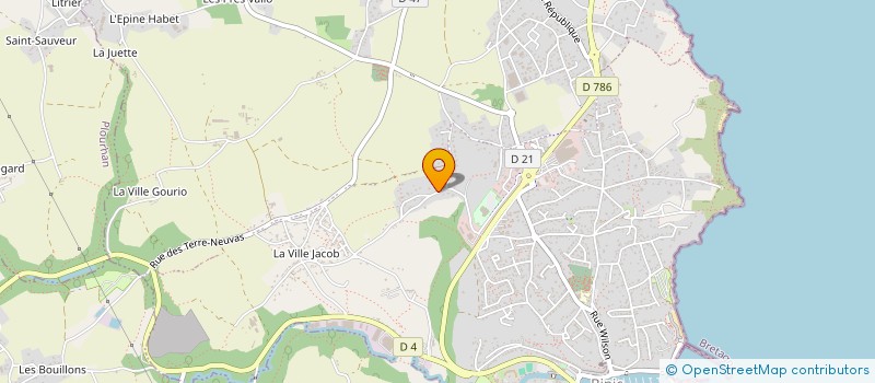 localisation de l'entreprise BAPTISTE FAIT LA MINI  BINIC-ETABLES-SUR-MER