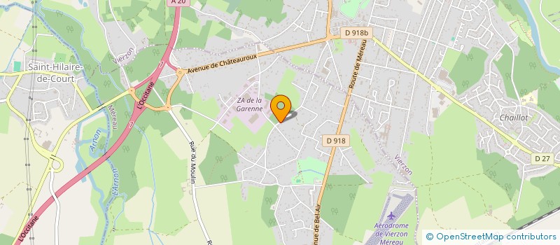 localisation de l'entreprise BAPTISTE FANNY  MEREAU