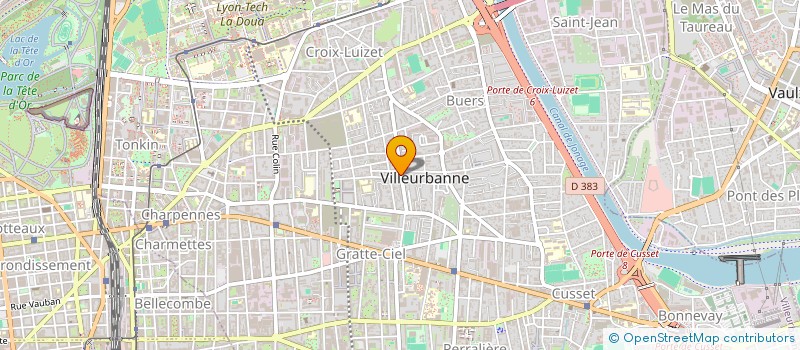 localisation de l'entreprise BAPTISTE MERCERIE à VILLEURBANNE