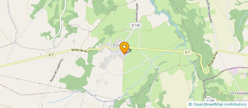 localisation de l'entreprise BAPTISTE POMMIES  OUILLON