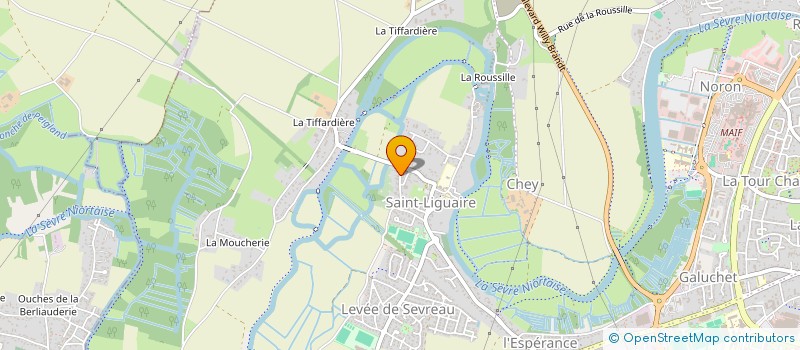 localisation de l'entreprise BAPTMAX  NIORT