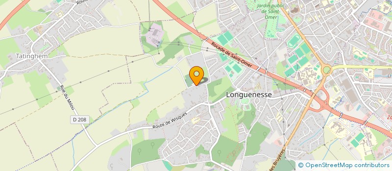 localisation de l'entreprise BAPTOU62  LONGUENESSE