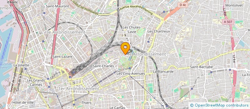 localisation de l'entreprise BAPU 91 à MARSEILLE