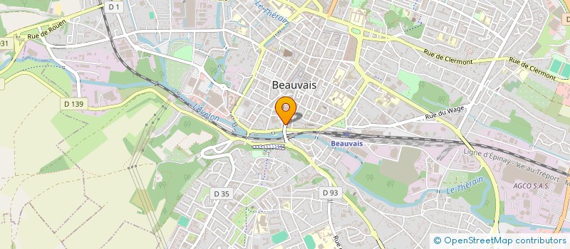 localisation de l'entreprise BAQ CONCEPT à BEAUVAIS