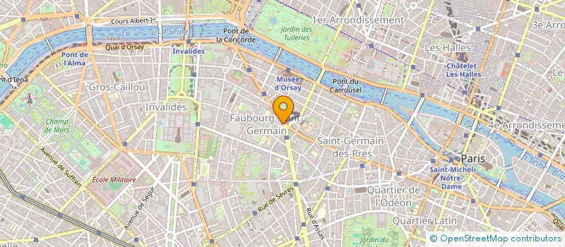 localisation de l'entreprise BAQ PROPERTIES  PARIS