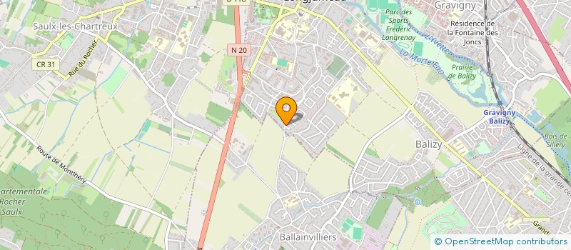 localisation de l'entreprise BAQA IT CONSULTING à LONGJUMEAU