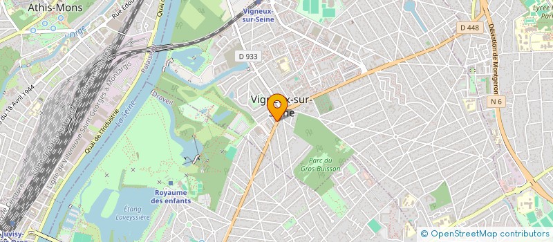 localisation de l'entreprise BAQARA à VIGNEUX-SUR-SEINE