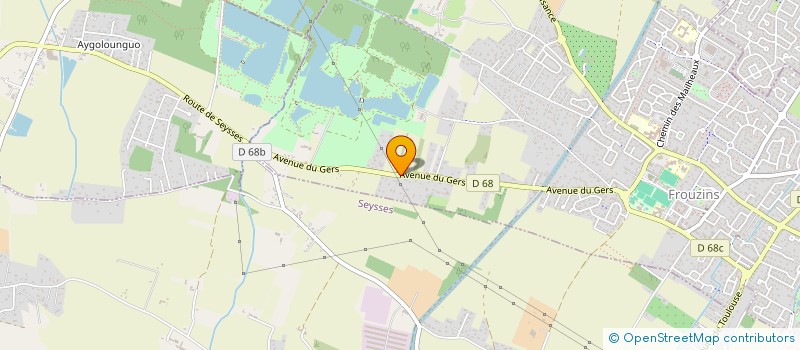 localisation de l'entreprise BAQUE  TOULOUSE