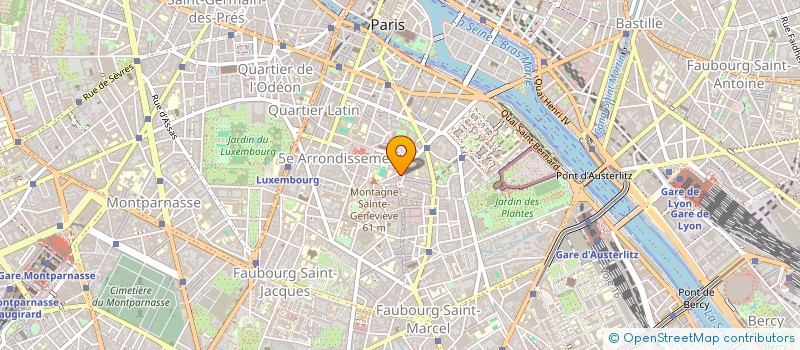 localisation de l'entreprise BAR 1929 à PARIS