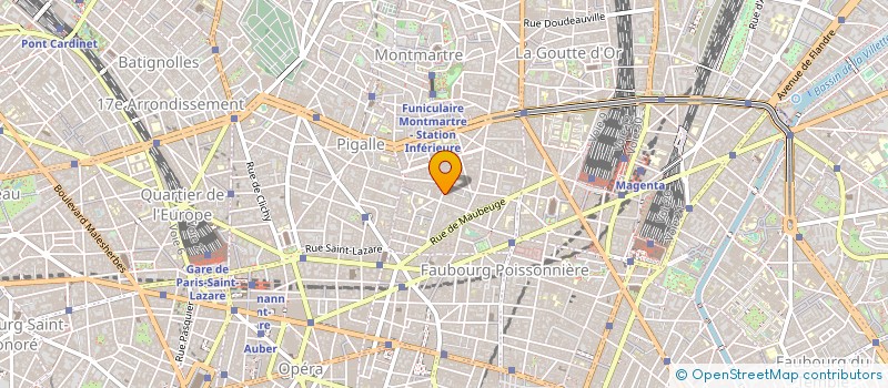 localisation de l'entreprise BAR  PARIS