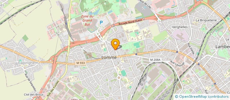 localisation de l'entreprise BAR à LILLE