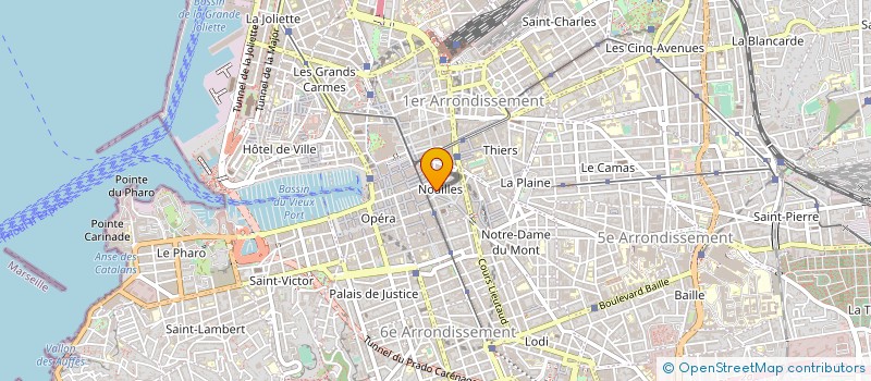 localisation de l'entreprise BAR A BEAUTE LE CLEOPATRE à MARSEILLE