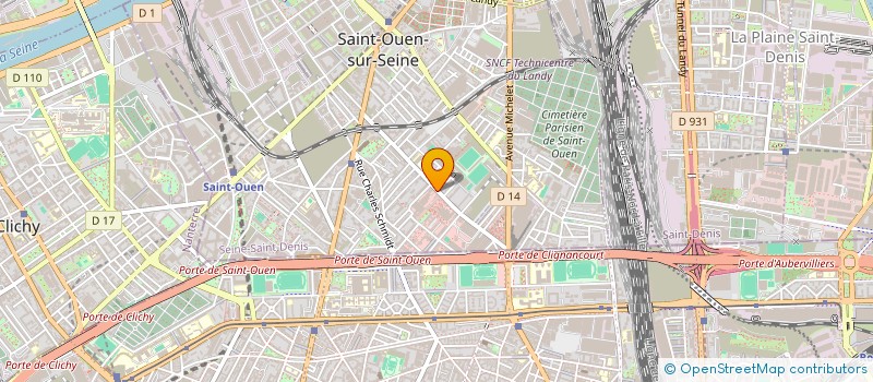 localisation de l'entreprise BAR A CLOPER à SAINT-OUEN-SUR-SEINE