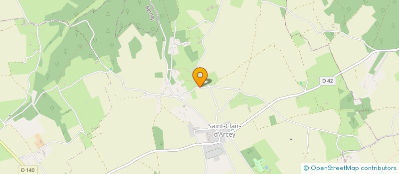 localisation de l'entreprise BAR A LEGUMES  TREIS-SANTS-EN-OUCHE