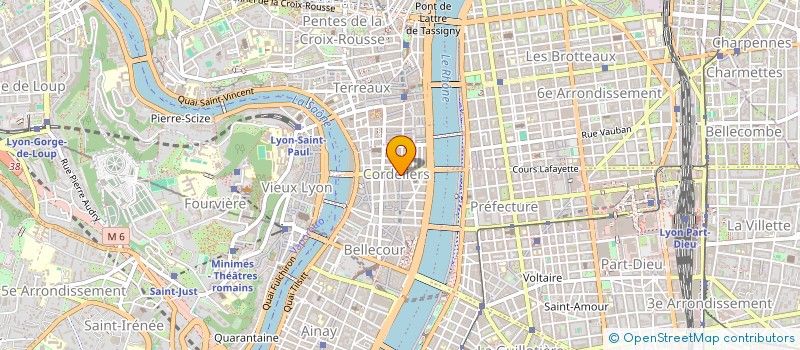 localisation de l'entreprise BAR AMERICAIN ET CAFE ANGLAIS à LYON
