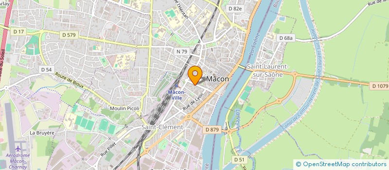 localisation de l'entreprise BAR AND CO à MACON
