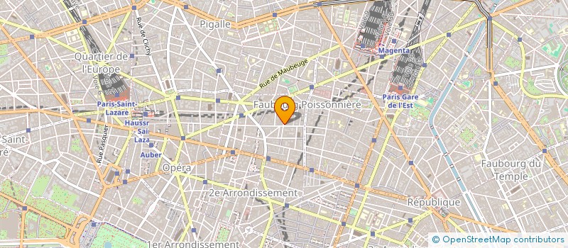 localisation de l'entreprise BAR AQUEUX  PARIS