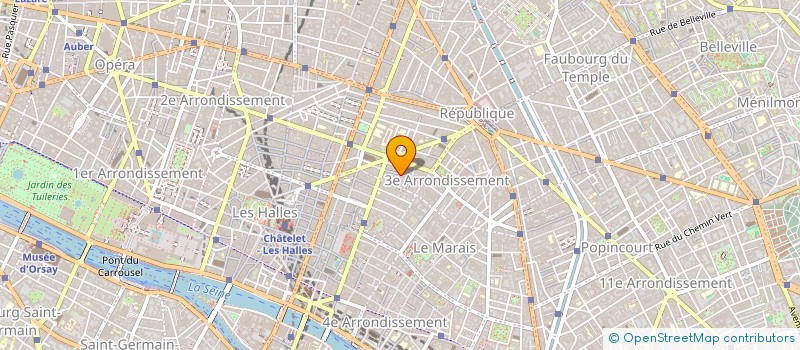 localisation de l'entreprise BAR AU MAIRE à PARIS