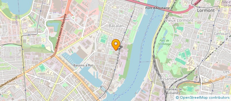 localisation de l'entreprise BAR BRASSERIE BUSCAILLET à BORDEAUX