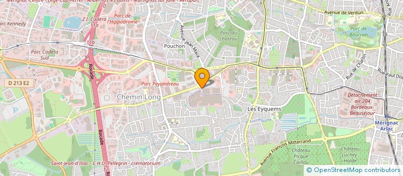 localisation de l'entreprise BAR BRASSERIE DES CHAMPS à MERIGNAC