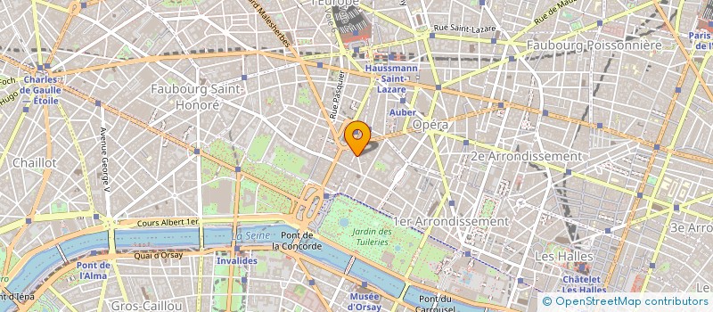 localisation de l'entreprise BAR BRASSERIE DES TROIS QUARTIERS à PARIS