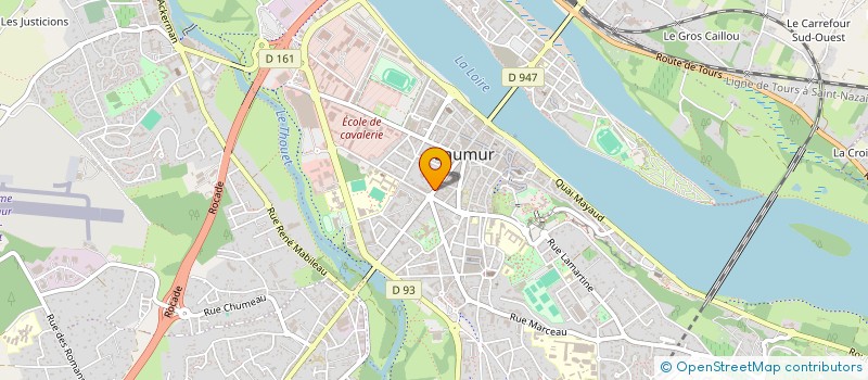 localisation de l'entreprise BAR BRASSERIE LE MAUPASSANT à SAUMUR