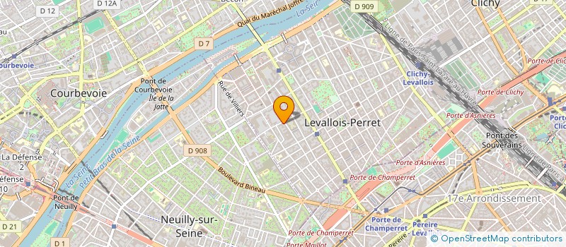 localisation de l'entreprise BAR BRASSERIE RESTAURANT LE KLEBER à LEVALLOIS-PERRET
